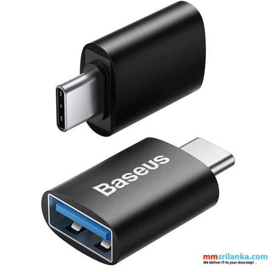 Baseus Ingenuity Series Mini OTG Adapter Type-C to USB-A 3.1, Black 